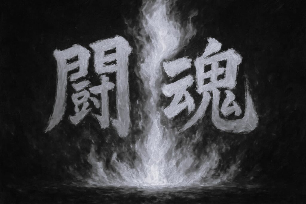 闘魂――それは、決して消えない炎。
アントニオ猪木の情熱と生き様を象徴する油絵調イラスト。
